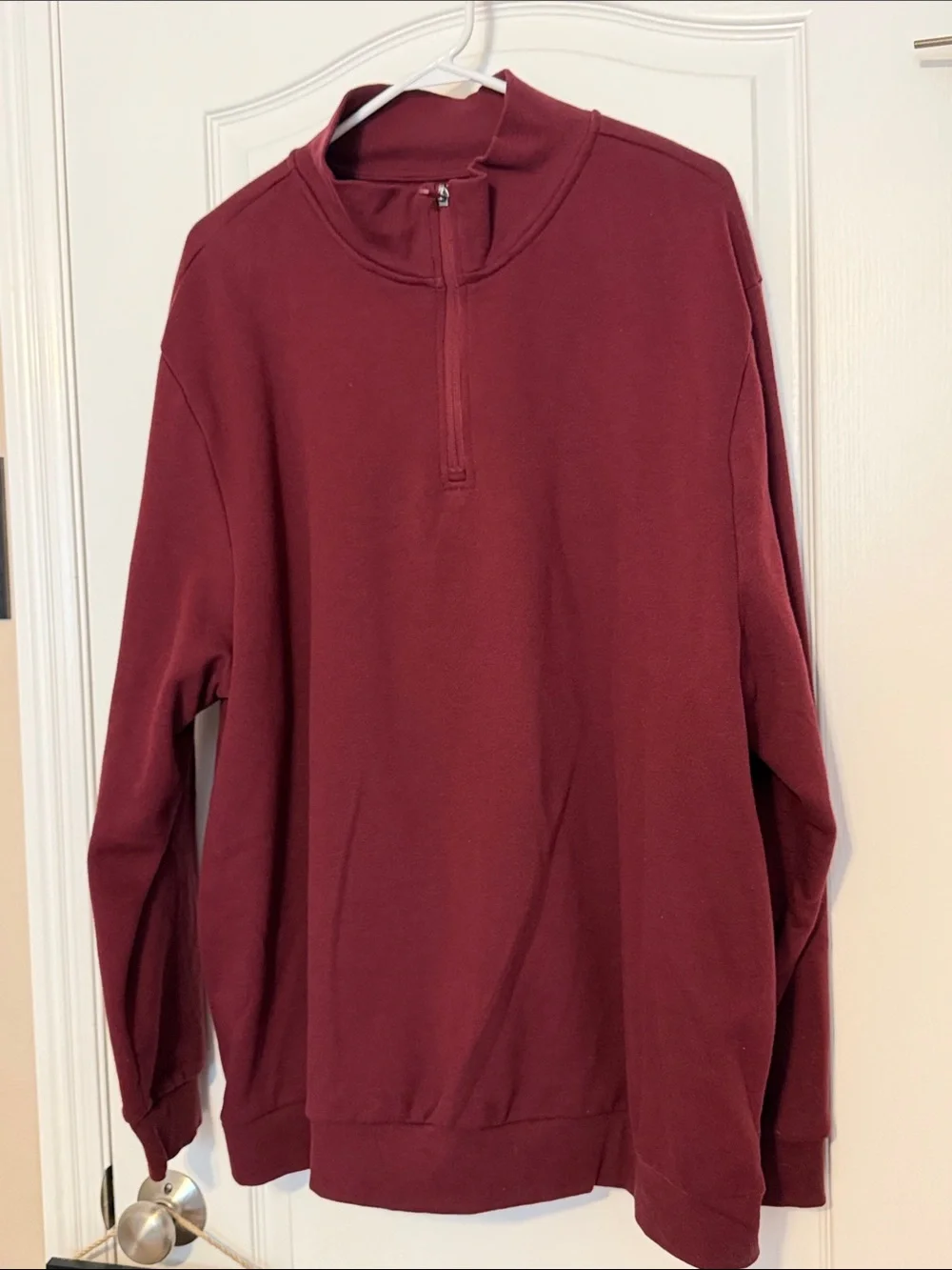 tek gear Maroon Quarter Zip Sweater